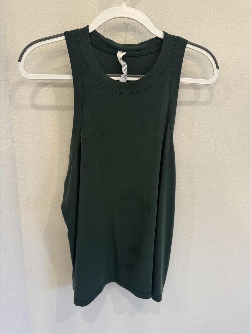 Lululemon Dark Green Sleeveless Tank Top Size 12